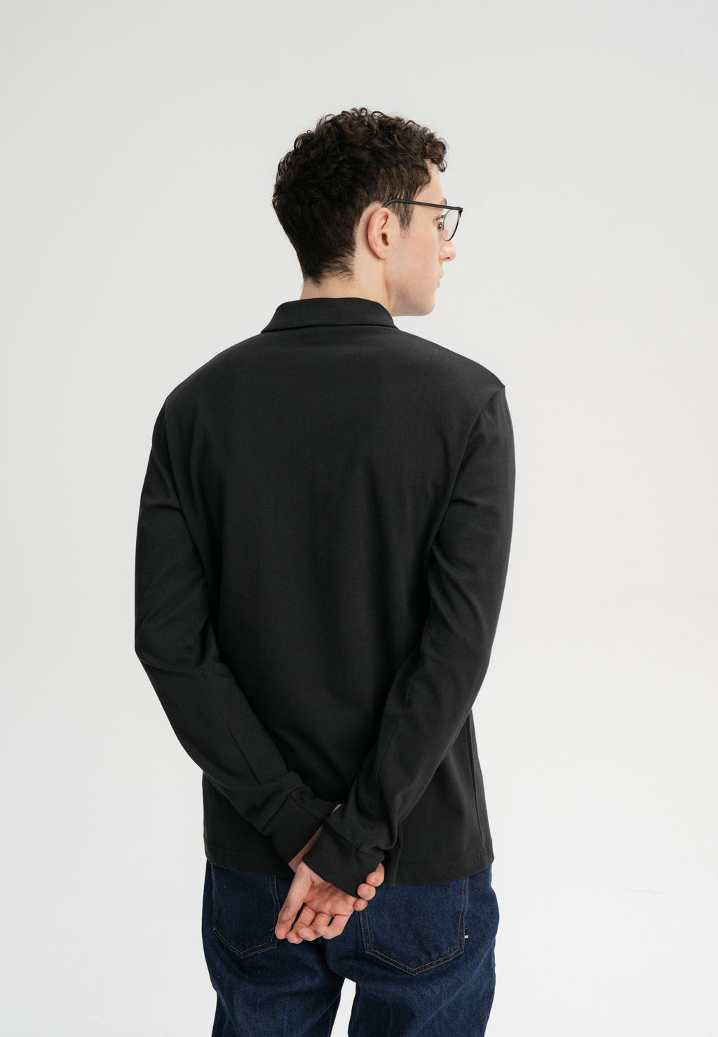 Langarm Polo Shirt Style DIVIT