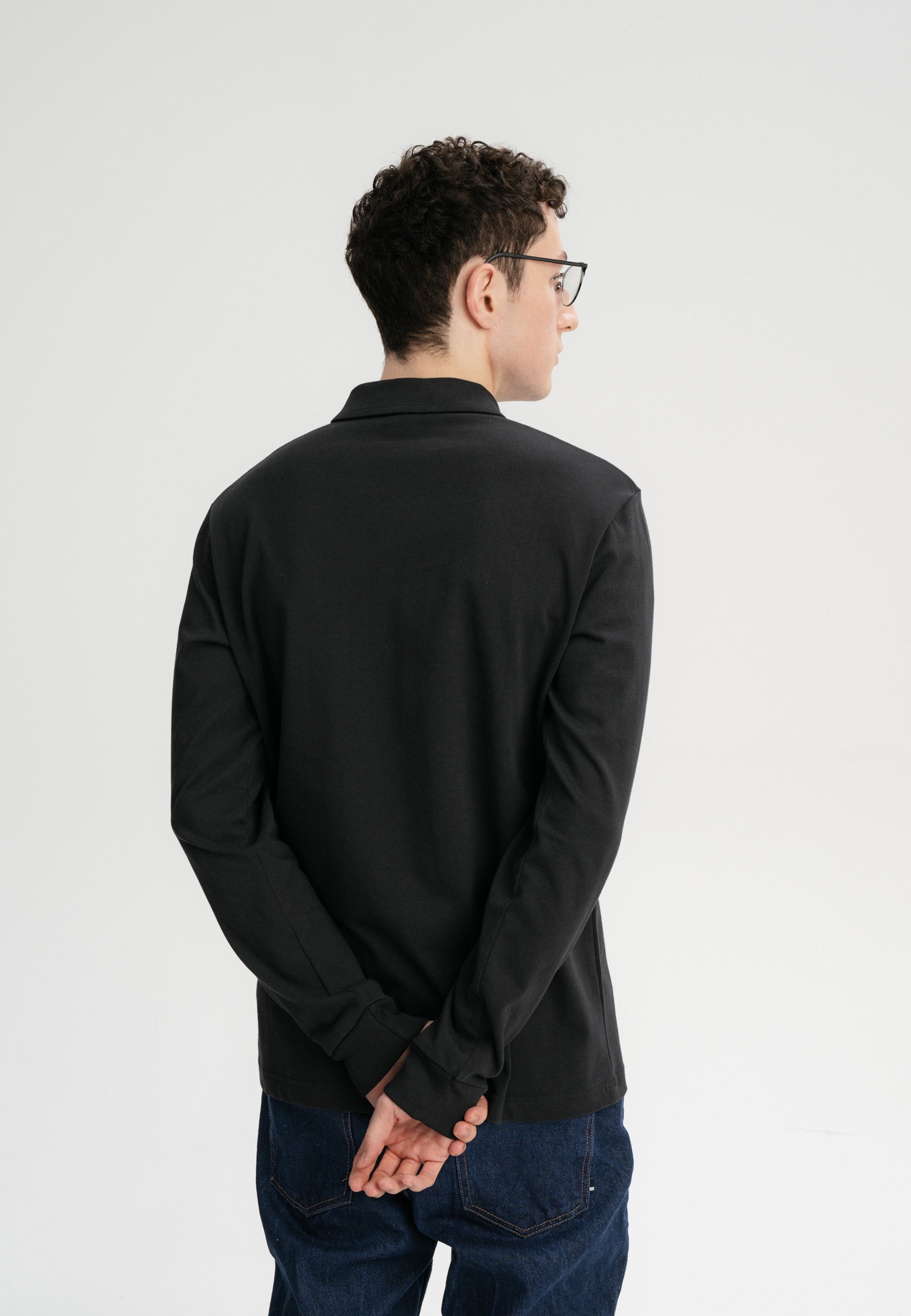 Langarm Polo Shirt Style DIVIT