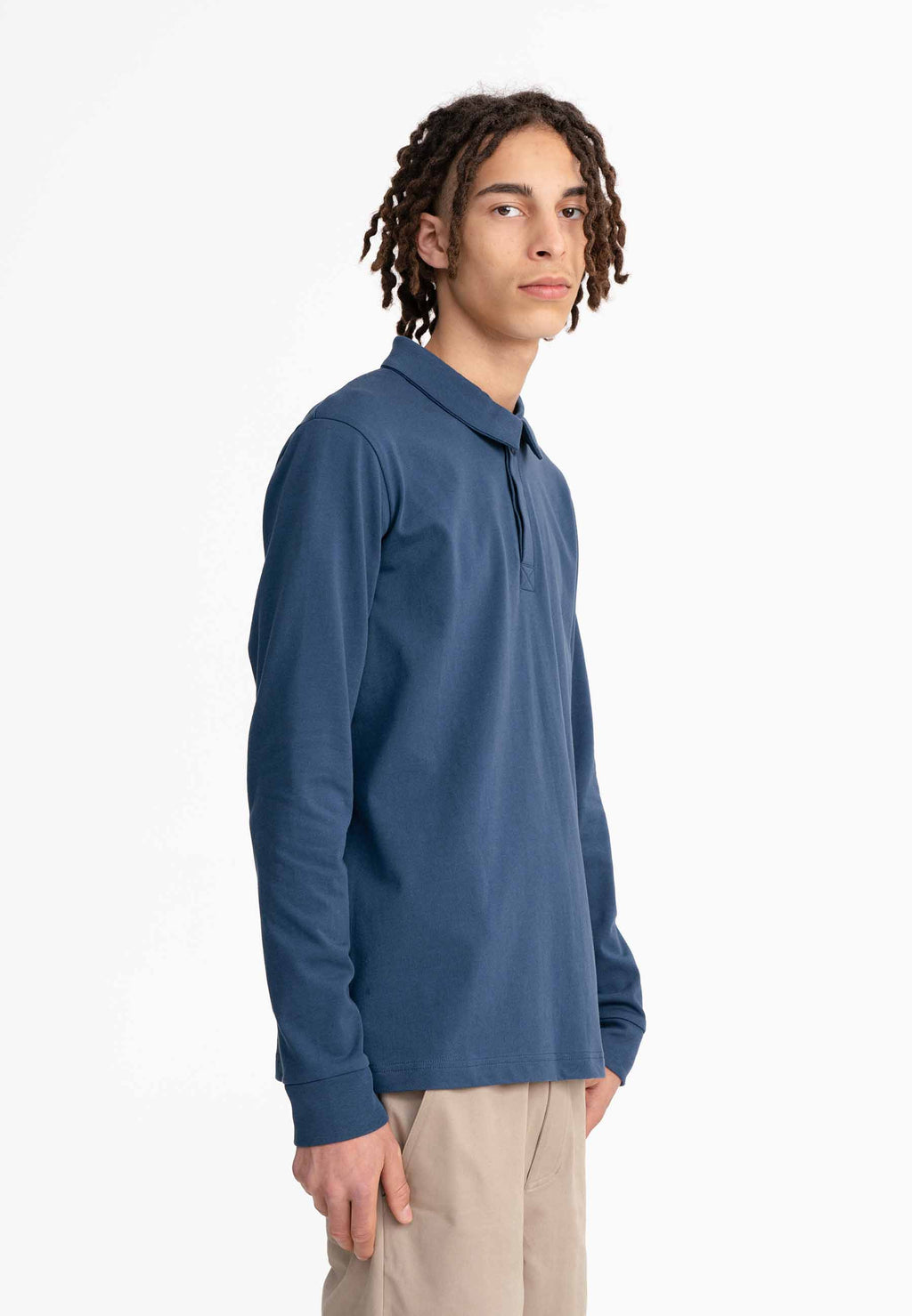 Langarm Polo Shirt Style DIVIT