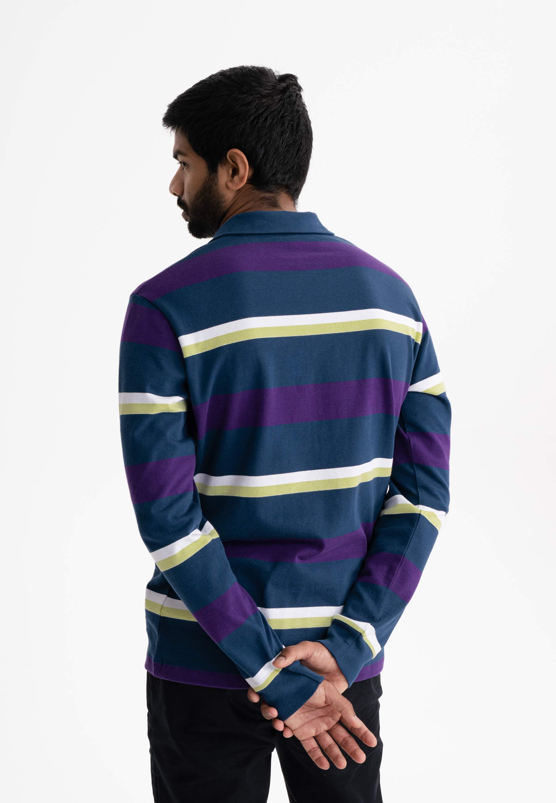 Langarm Polo Shirt Style DIVIT