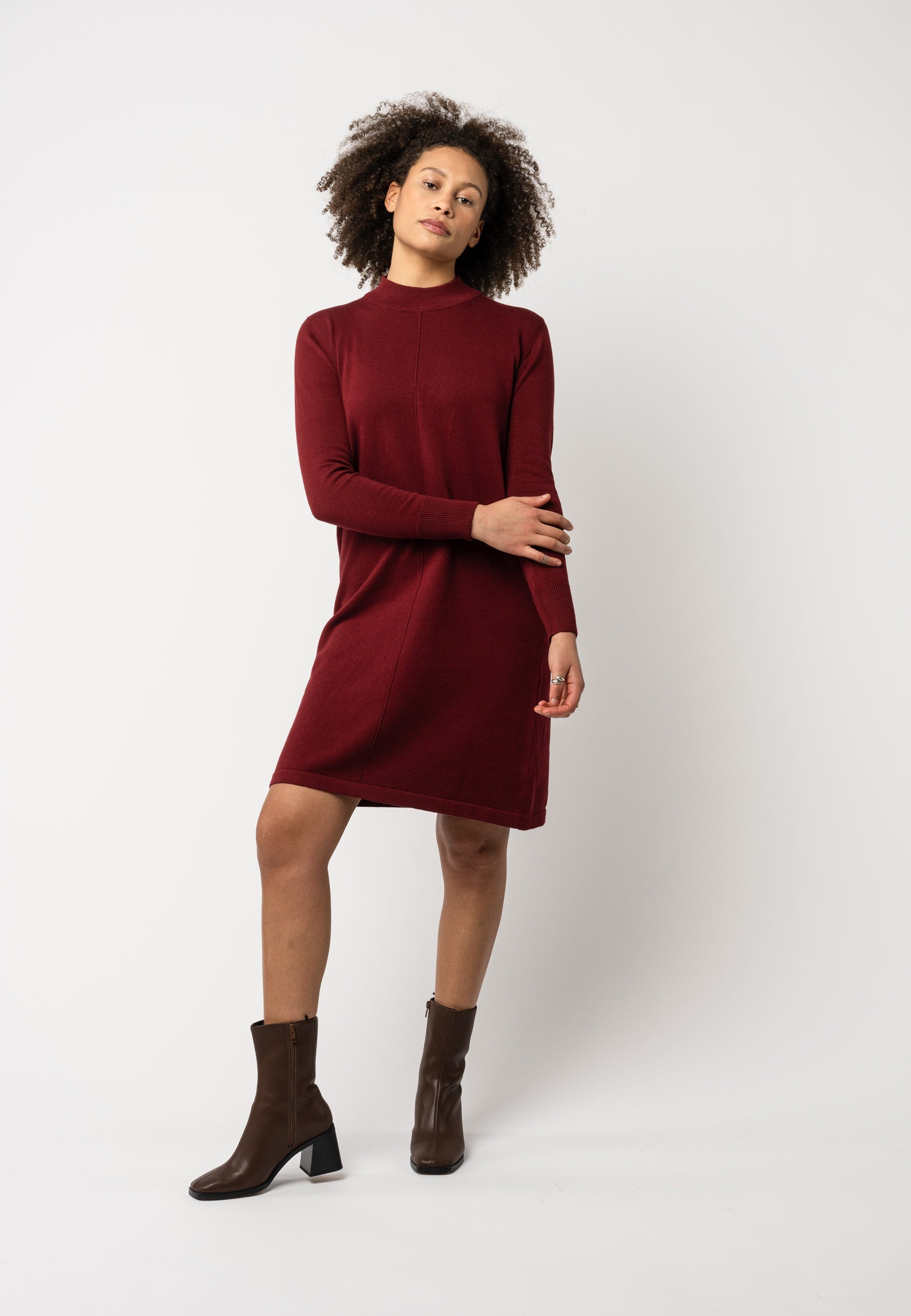 Basic Feinstrick Kleid Style HARLEEN