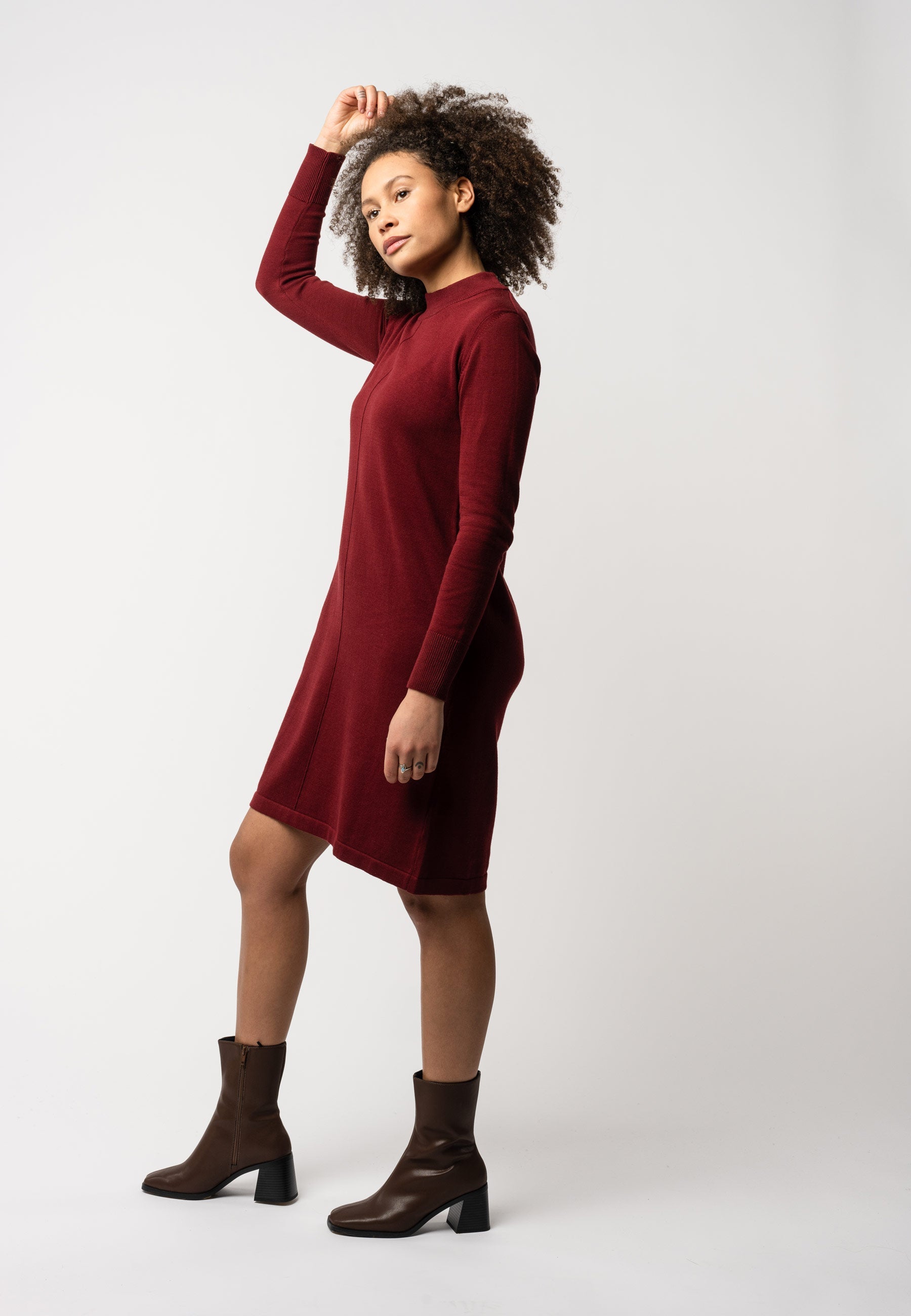 Basic Feinstrick Kleid Style HARLEEN