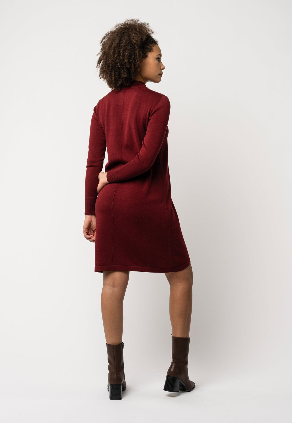 Basic Feinstrick Kleid Style HARLEEN