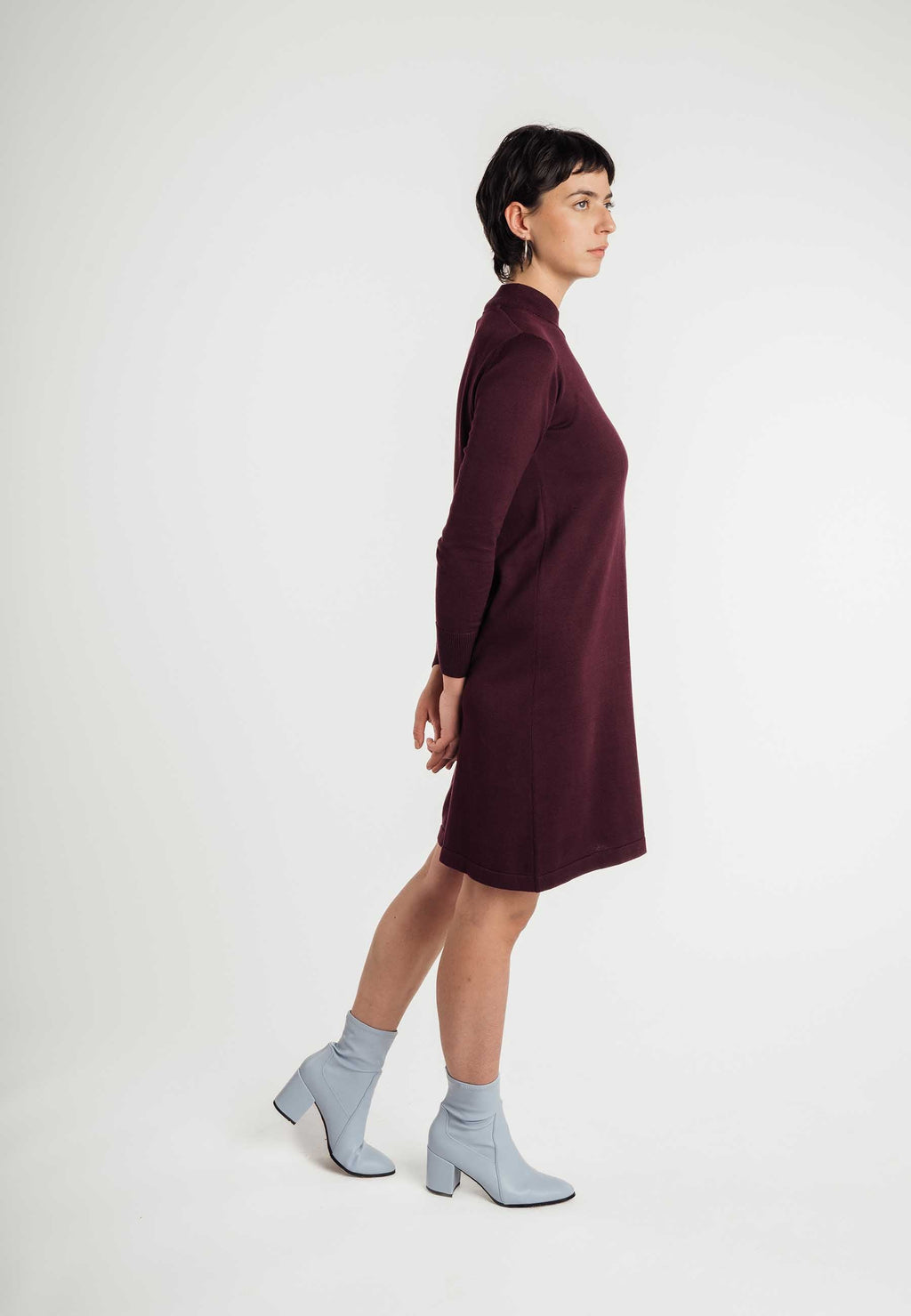 Basic Feinstrick Kleid Style HARLEEN