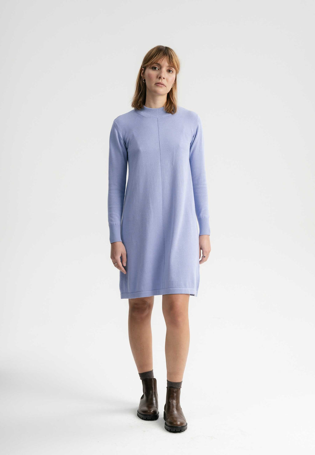 Basic Feinstrick Kleid Style HARLEEN