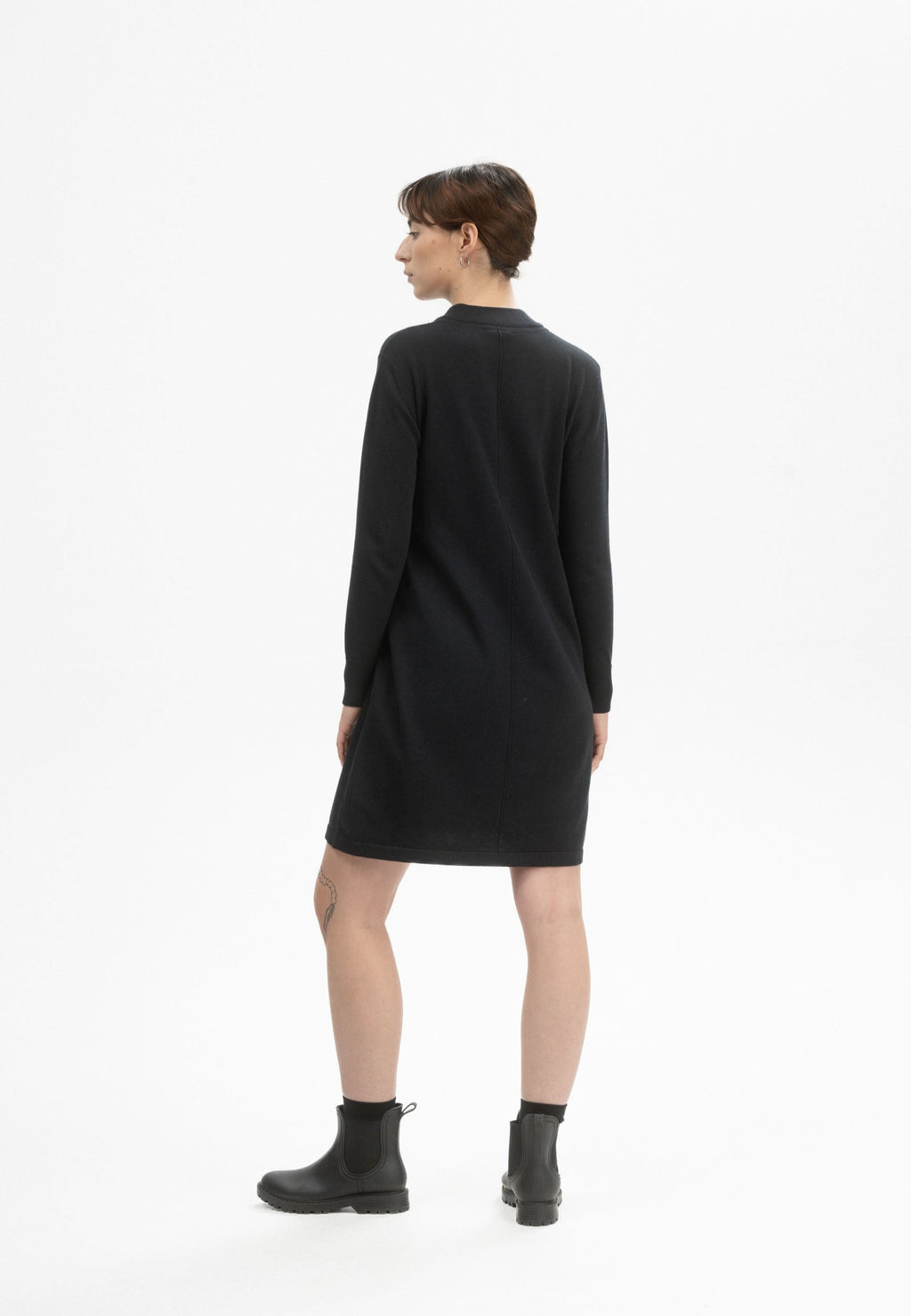 Basic Feinstrick Kleid Style HARLEEN